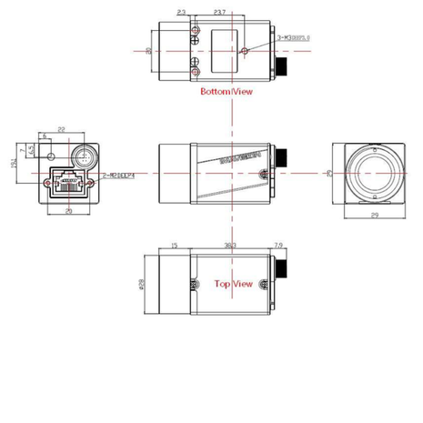 MER-504-10GM-P, EOL, Replacement is MER2-503-23GM-P