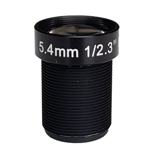 M12 lens | 10MP | 5.4MM | F2.5| 1/2.3 INCH | NON DISTORTION